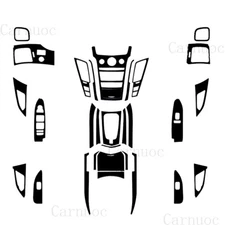 31pcs For Cadillac CTS 2008-13 Piano Black Whole Interior Trim Set