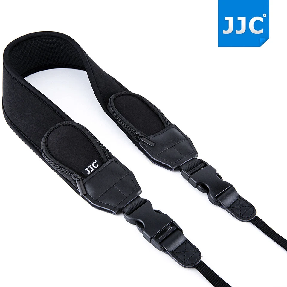 JJC Wide Neoprene Neck Strap with Quick Release for Canon Nikon Sony DSLR Camera - Image 3 of 4
