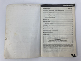 Game Genie Video Game Enhancer Programming Manual & Codebook Nintendo NES 1991