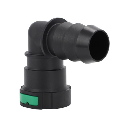 Conector de tanque DEF rápido de 2 botones codo 90 grados 24 mm x 24 mm para Ford Super Duty - Imagen 4 de 10