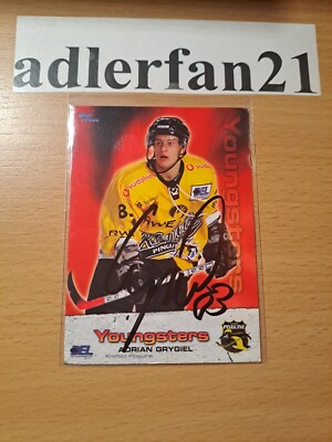 DEL 04-05 2004-2005 SIGNIERT YOUNGSTERS Adrian Grygiel Krefeld Pinguine KEV