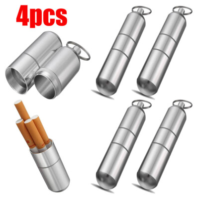 USA Aluminum Cigarette Case Box Holder Anti-Collision Splash Proof Scratch 4pcs