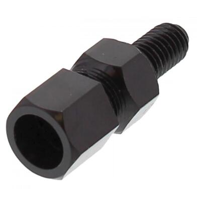 Spiegeladapter von 10mm Spiegelstange ohne Gewinde auf M8X1.25 Rechtsgewinde