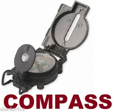 MULTI  LENSATIC COMPASS CAMPING ANTENNA HIKING BELL SHAW CAMP SATELLITE TV BOAT