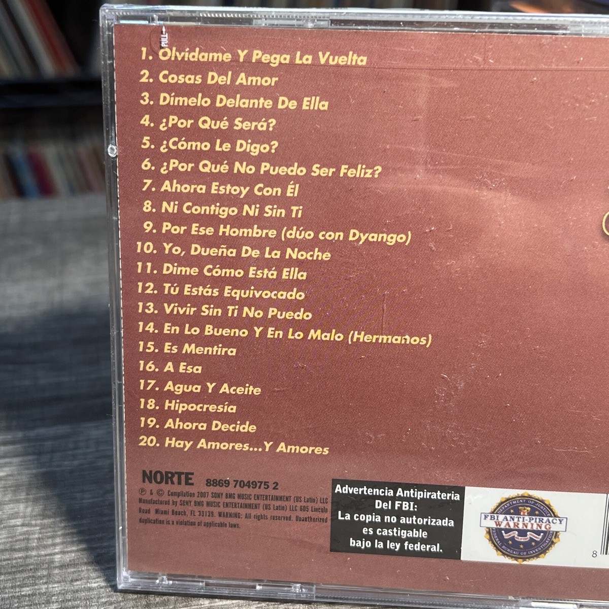 20 Exitos Originales by Pimpinela (CD, Mar-2007, Sony BMG) for