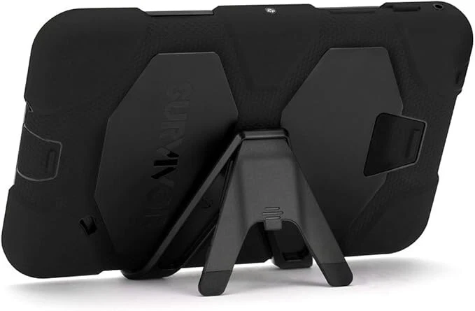 Griffin Black Survivor All-Terrain Case and Stand for Samsung Galaxy Tab 4 7.0" - Image 2 of 2