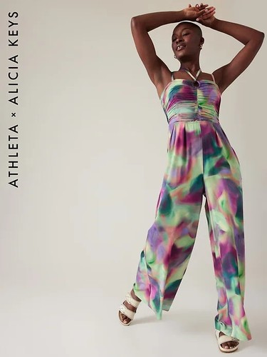 ATHLETA Alicia Keys ENLIGHTEN JUMPSUIT SIZE  24 #602207