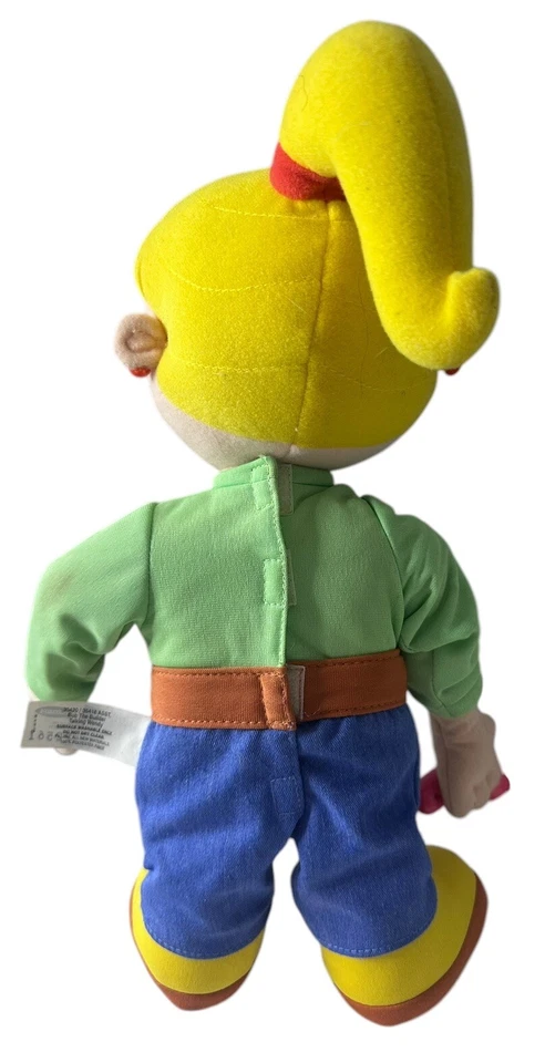 "Muñeco de peluche Bob the Builder Talking Wendy Playskool 2001 funciona bien 14"" envío rápido" Foto 4 de 4