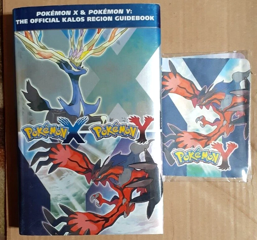 Pokemon X & Y The Offical Kalos Region Pokedex Strategy Guide No Poster Lot  9780804161992