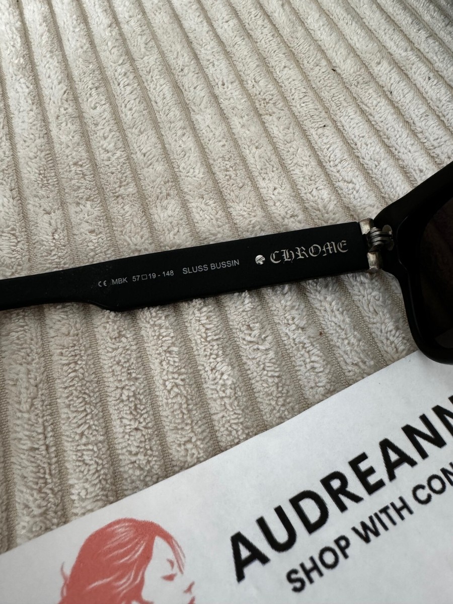Chrome Hearts Sluss Bussin MBK 57-19-148 Black Sunglasses - PRE