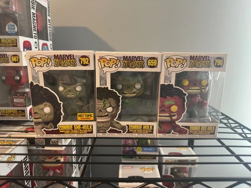 Funko Pop! Lot | Marvel Zombies (Hulk - 659/790/792)