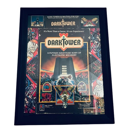 1981 Dark Tower Brettspiel GERAHMTE BOX COVER Milton Bradley Return to Vintage - Bild 2 von 9