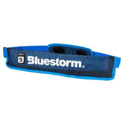 Inflatable Belt Pack Life Jacket Bluestorm Cirro 16 - Deep Blue - USCG Approved