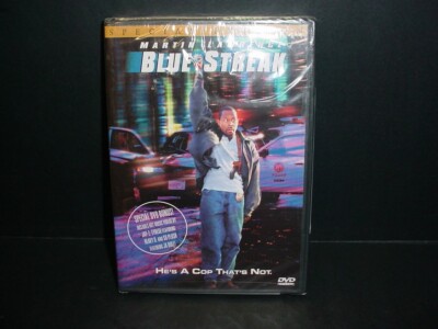 (EV319) Blue Streak Martin Lawrence 2000 NEW FS  DVD