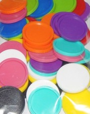 100 Einkaufswagenchips EKW Freie Farbwahl Freie Mengenwahl 10 Farben
