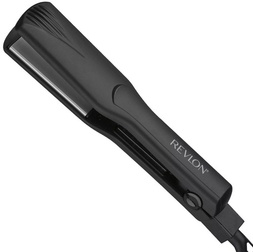 New Revlon Essentials Ceramic 1-1/2" Flat Iron, Black Hair accessories Kit - Picture 2 of 5