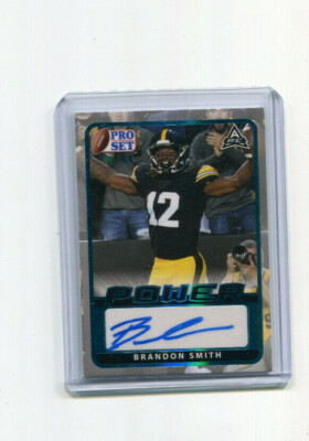2021 Leaf Pro Set Power Autographs Platinum Brandon Smith ARC Rookie Auto 70/99