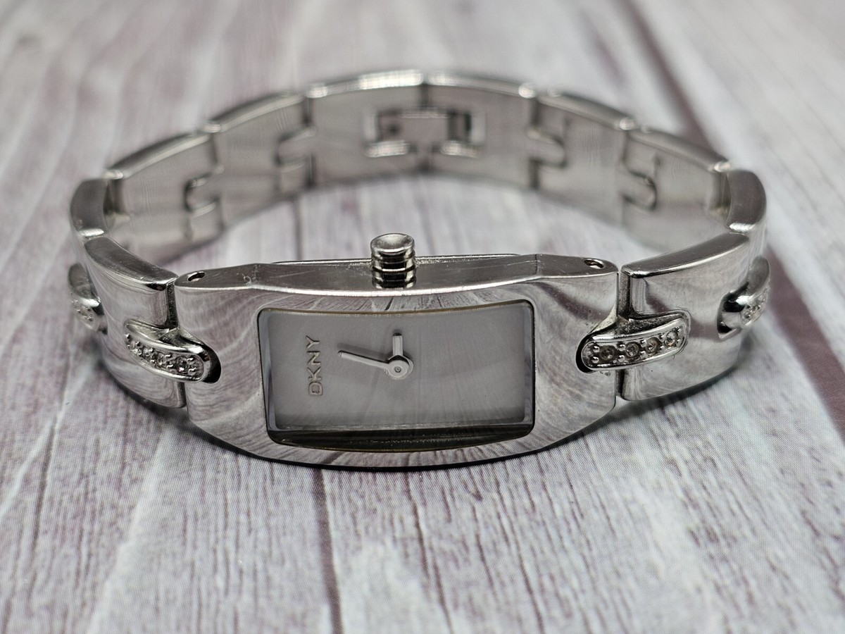Woman’s DKNY small watch barely worn DK1L139M0015 DKNY Everyday Silver Open Link Women main image 2