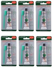 Clubman Pinaud Moustache Wax With Free Brush/Comb Neutral, 0.5 Oz - PACK OF 6