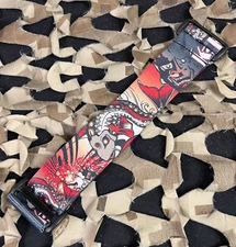 NEW KM Paintball UNIVERSAL JT Goggle Strap - 09 Koi Grey