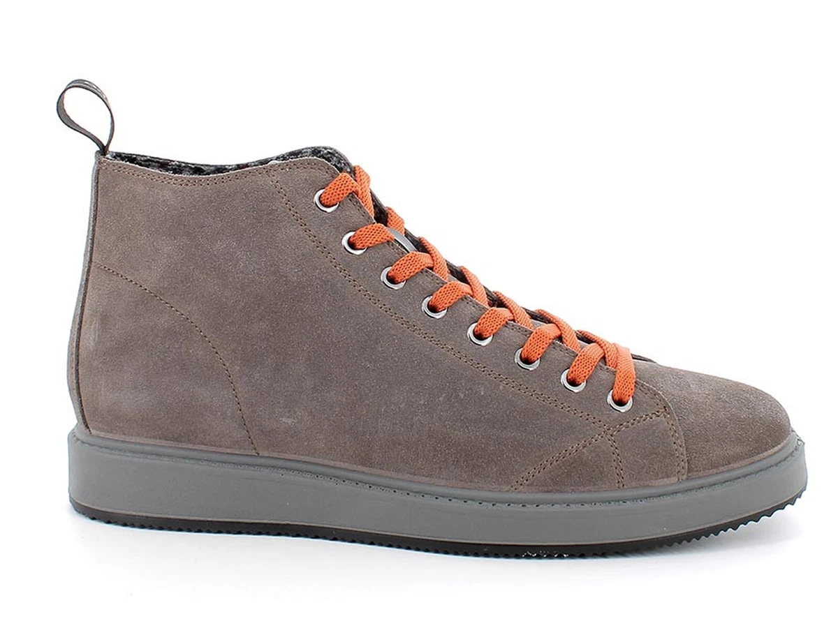 IGI&CO SCARPE SNEAKERS MID UOMO INVERNO 4632433 SANTIAGO FANGO SCURO