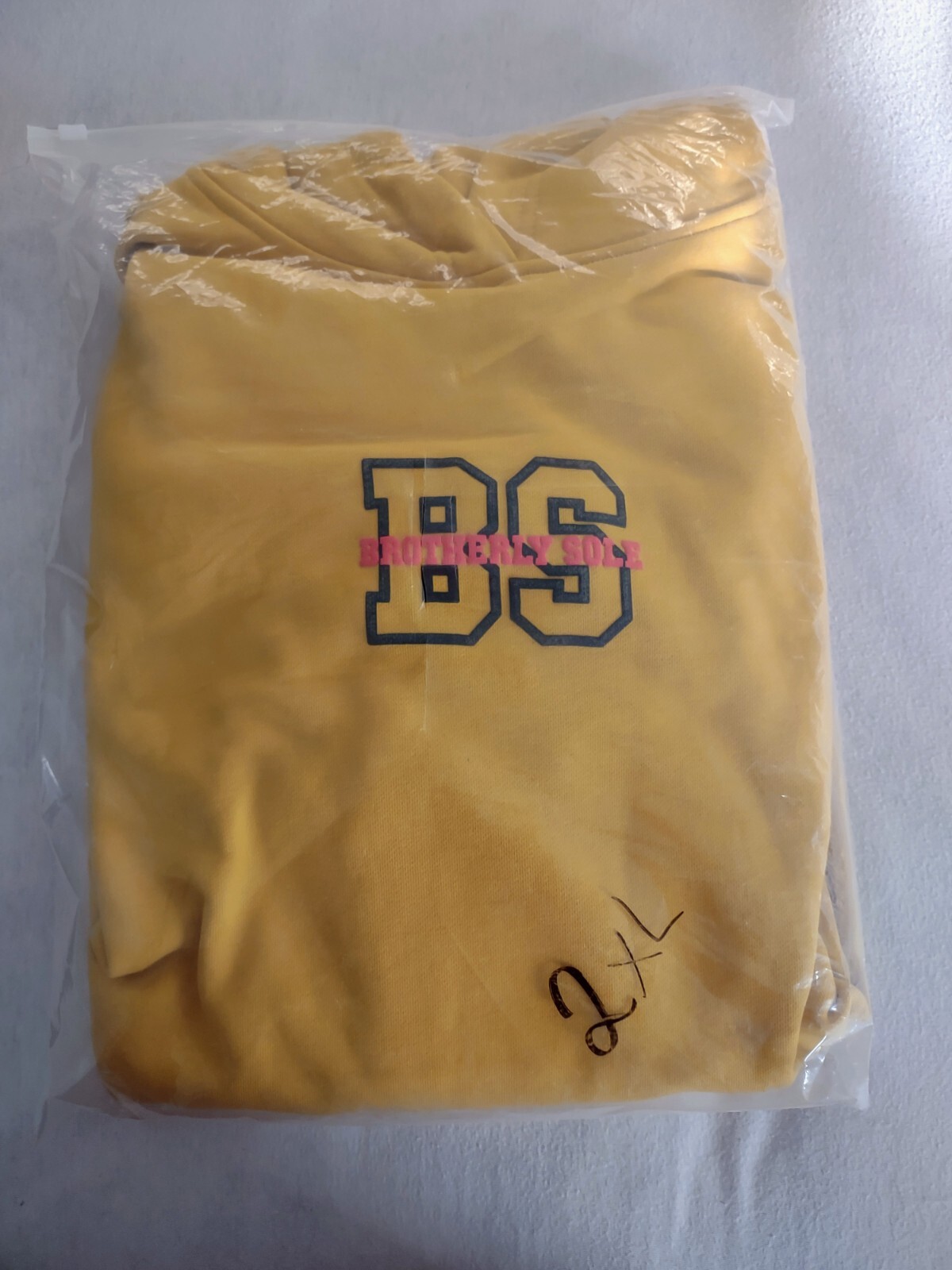 SAOLA Felpa con cappuccio Brotherly Sole Deuce Joy taglia 2Xl e calze smilace LG 13 16