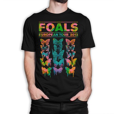 Foals Band European Tour Poster T-Shirt 