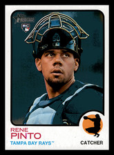 Rene Pinto RC 2022 Topps Heritage High Number Rookie #667 NM-MINT