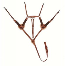 HKM Breastplate/Martingale With Lambswool 4154