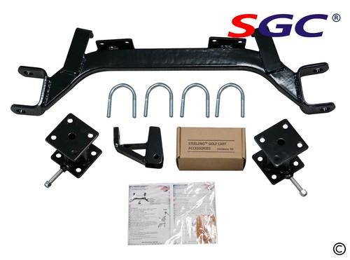 SGC 4" Drop Axle Lift Kit for EZGO Marathon Golf Cart Electric Model 1989-1994.5