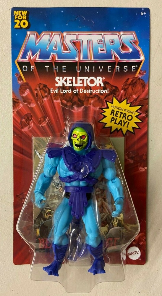 Mattel Masters of the Universe Origins SKELETOR Action Figure MOTU MOC