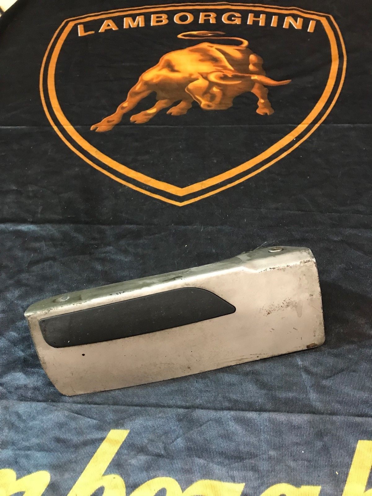 LAMBORGHINI GALLARDO 560 MURCIELAGO LP640 DRIVER FOOTREST SUPPORT W/ BRACKET OEM