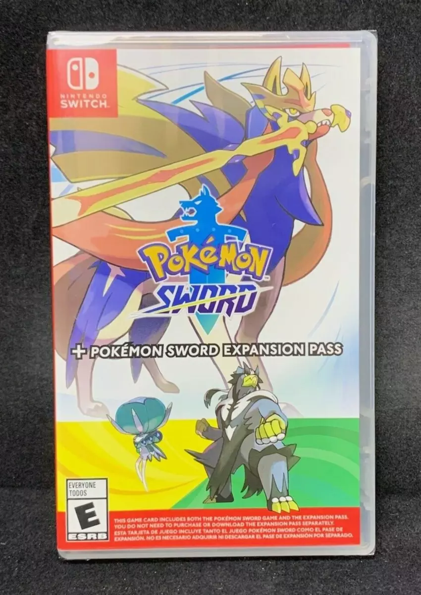 Pokemon Sword + Expansion Pass (Nintendo Switch) BRAND NEW / Region Free  45496597184 | eBay