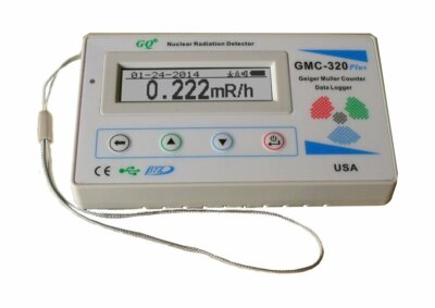 New GQ GMC-320+Geiger Counter Digi Nuclear Radiation Detector Beta Gamma X ray