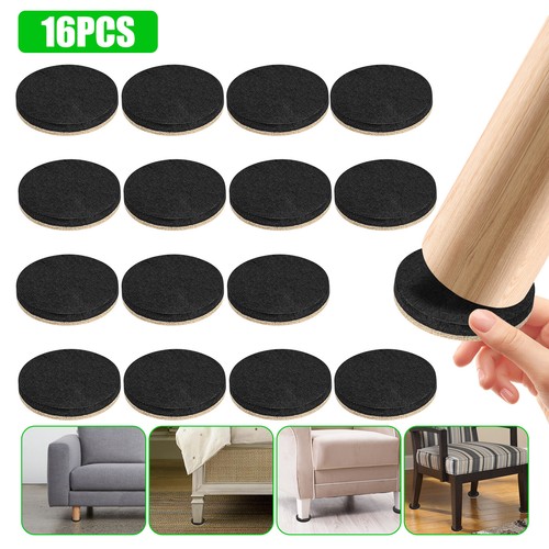 16Pcs Felt Furniture Sliders Protectors for Hardwood Floors Carpet Move 2.9 inch eBay