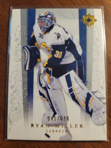 2006-07 Upper Deck Ultimate Collection Ryan Miller 341/699 #8 FLAWLESS WOW!! - Picture 1 of 7