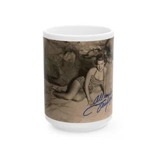 Terry Moore #501 (Vintage Female Icon) White Coffee Mug