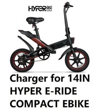    battery Charger power adapter For 14IN HYPER E-RIDE COMPACT ELECTRIC BIKE