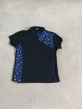 Ladies Women Girls Chinese Style Top Shirt Mandarin Oriental Size XL