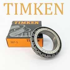 Timken 387-S - Steel Tapered Bearing w/ Micro Blue Coating - Outer Rear