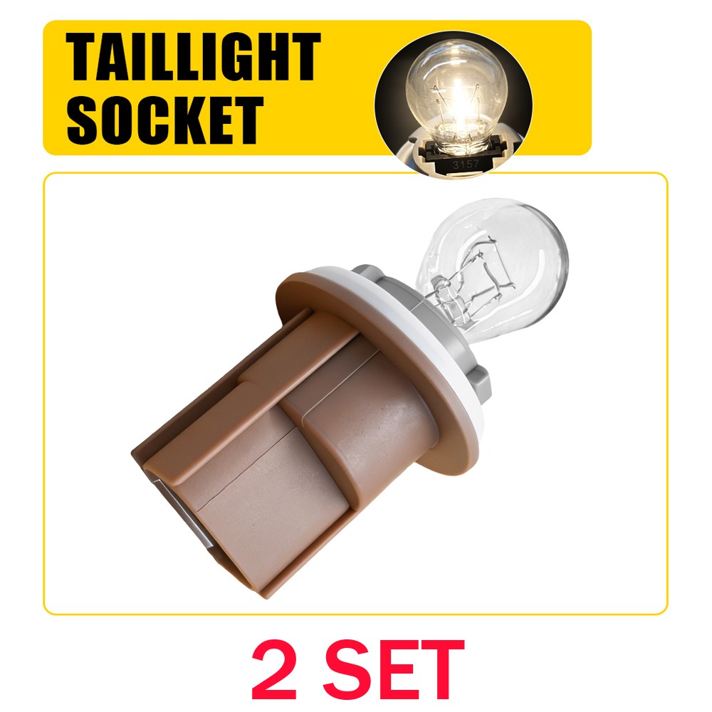 4011742 For 2005-19 2020 Polaris Sportsman 2014-2020 Taillight Socket w/ Bulb 2X