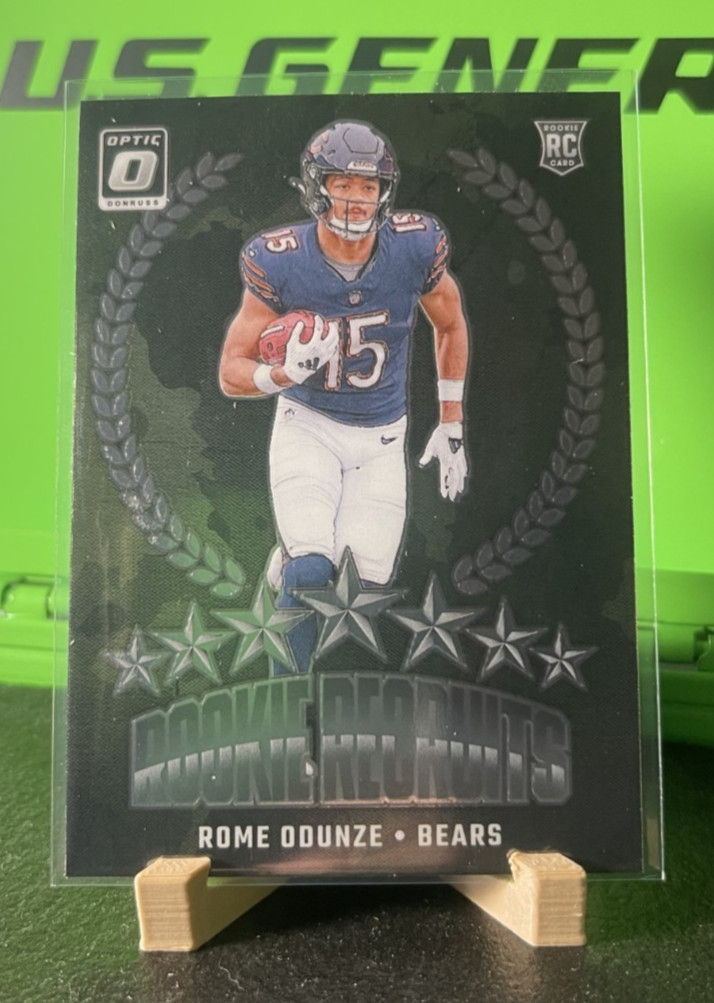 2024 Panini Donruss Optic - Rookie Recruits Rome Odunze #9 (RC)