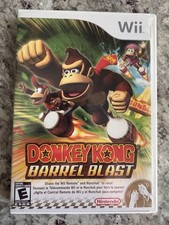 Donkey Kong Barrel Blast (Nintendo Wii, 2007) CIB Complete - Tested