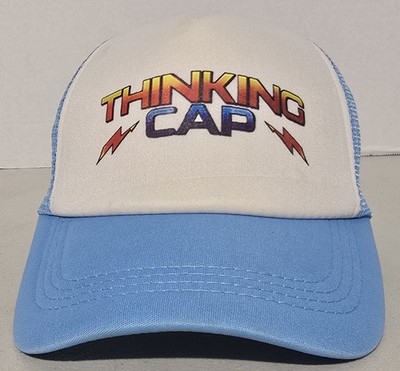 Thinking Cap Hat Dustin, Stranger Things Retro Trucker Snapback Hat For Adults