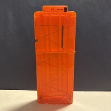 Nerf 12 Round Dart Clip Orange Ammo Magazine
