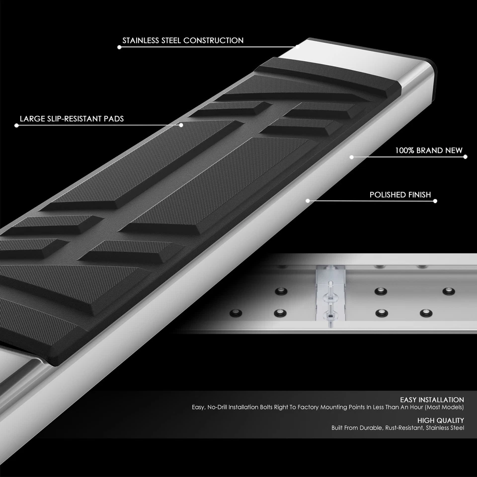 For 15-21 Lexus NX200t NX300 NX300h 6.5" Premium Running Boards Step Nerf Bar Foto 2 de 4