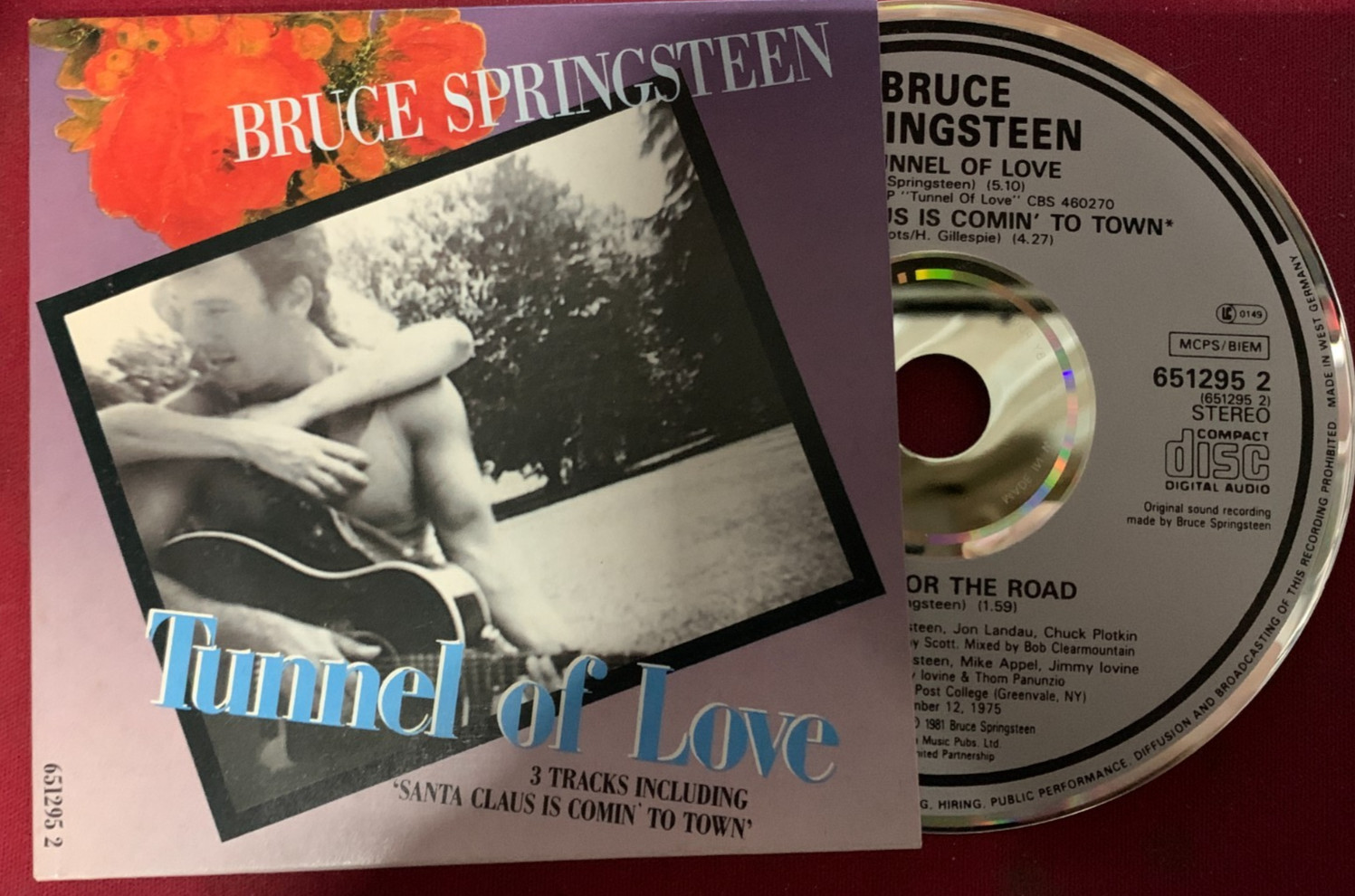 Bruce Springsteen ‎– Tunnel Of Love - CD Single 1987