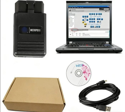 #ad WiTech MicroPod 2 V17.04.27 Chrysler Diagnostic Tool Plus Laptop Ready To Use $501.40