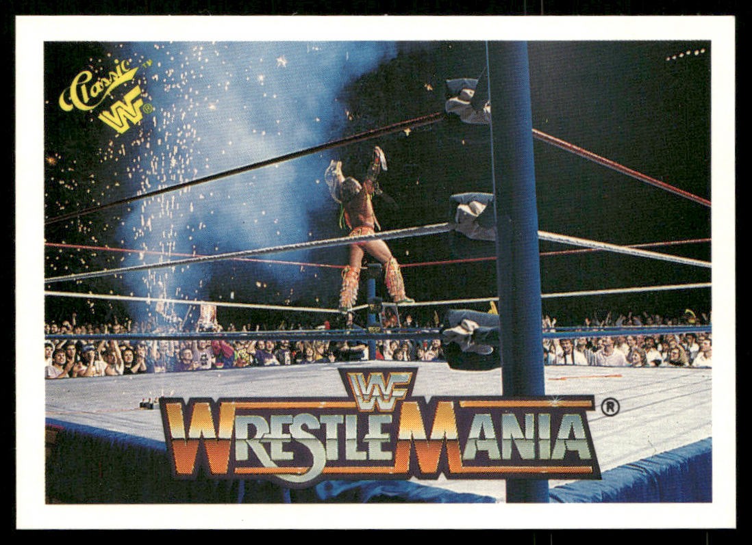 The Ultimate Warrior 1990 Classic WWF The History of Wrestlemania #136