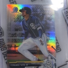 Topps 2017 Bowman Chrome Mini  Fernando Tatis Jr. #BCP150 San Diego Padres Card